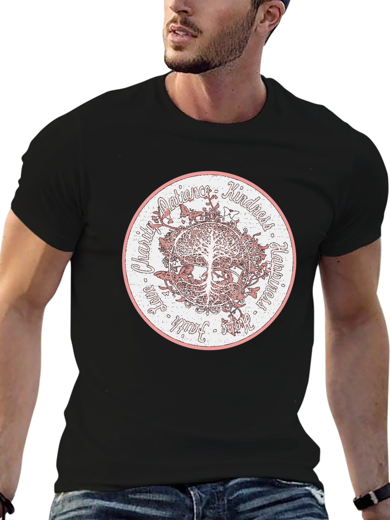 Tree of Life Kindness Graphic T-Shirt