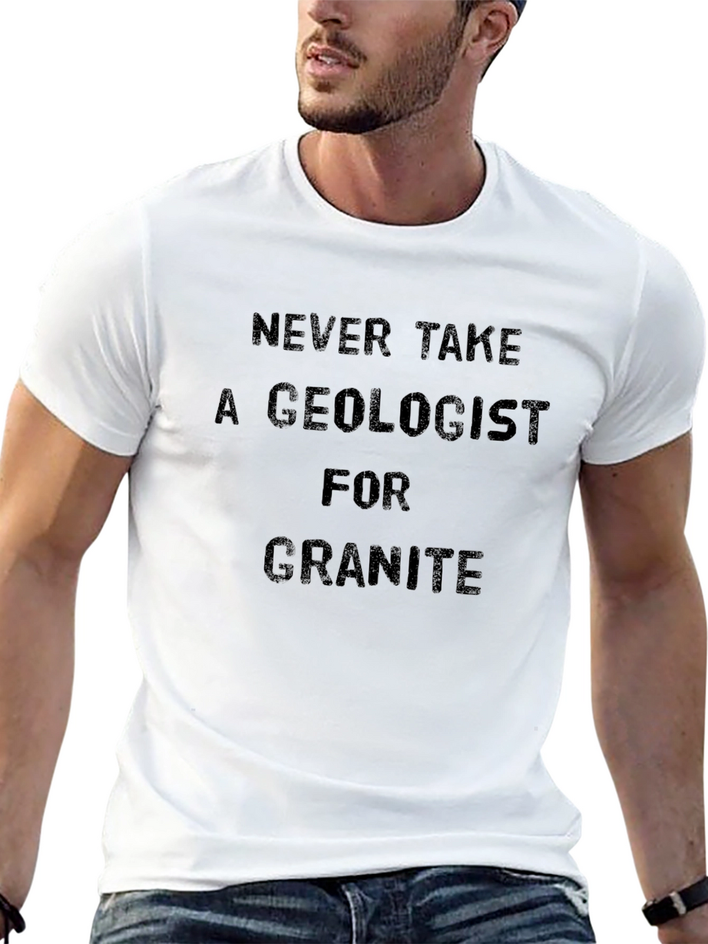 Geologist Pun T-Shirt - Granite
