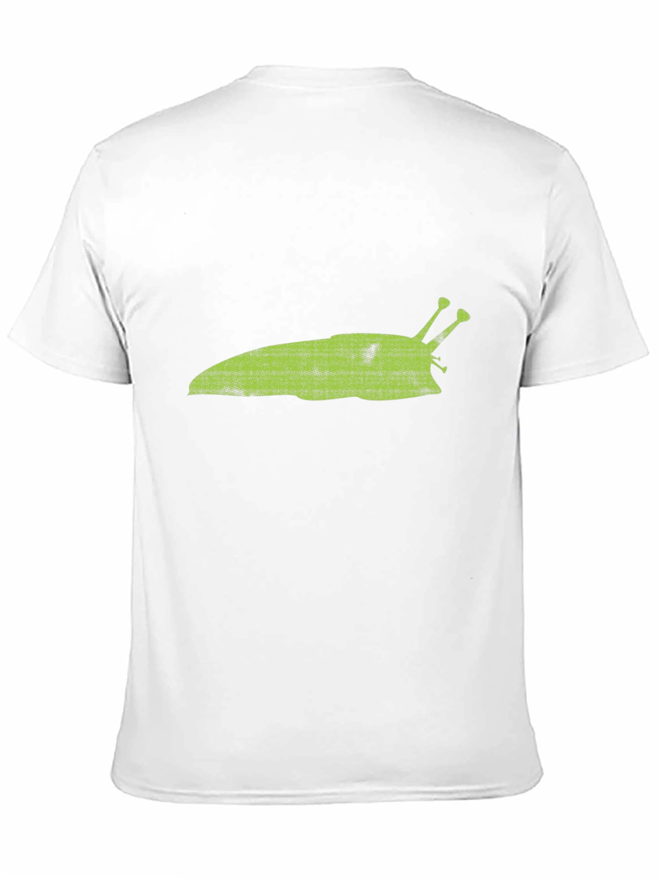 Green Slug Graphic T-Shirt - Casual Black Tee