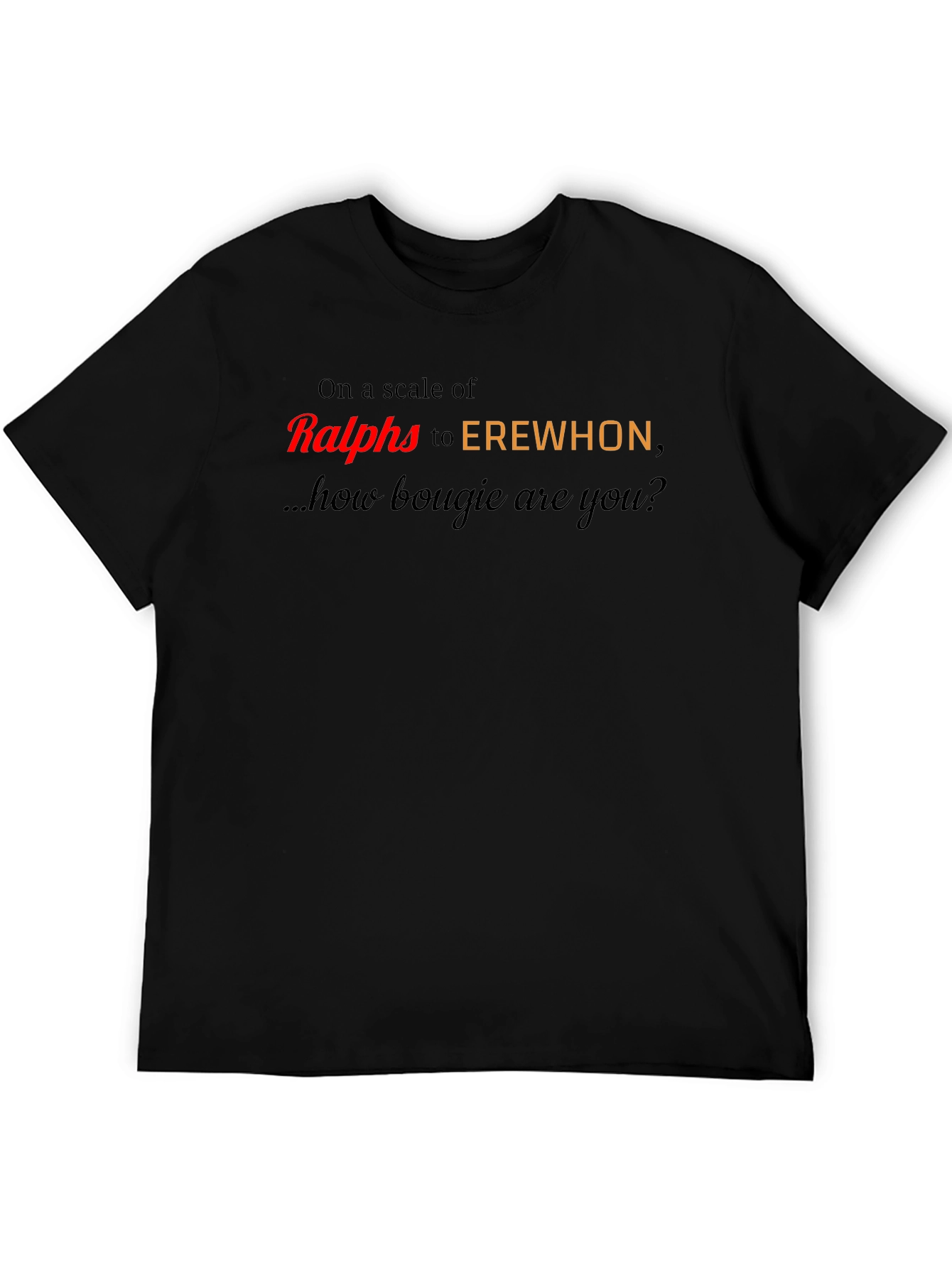 Ralphs to Erewhon T-Shirt - How Bougie Are You?