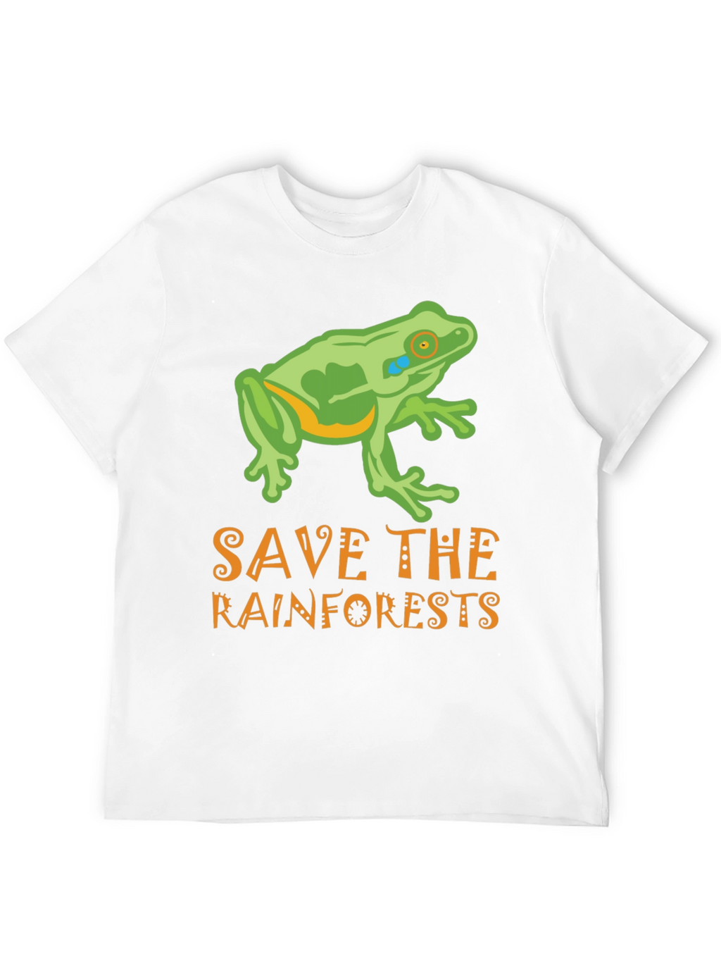 Save the Rainforests Frog Graphic Tee
