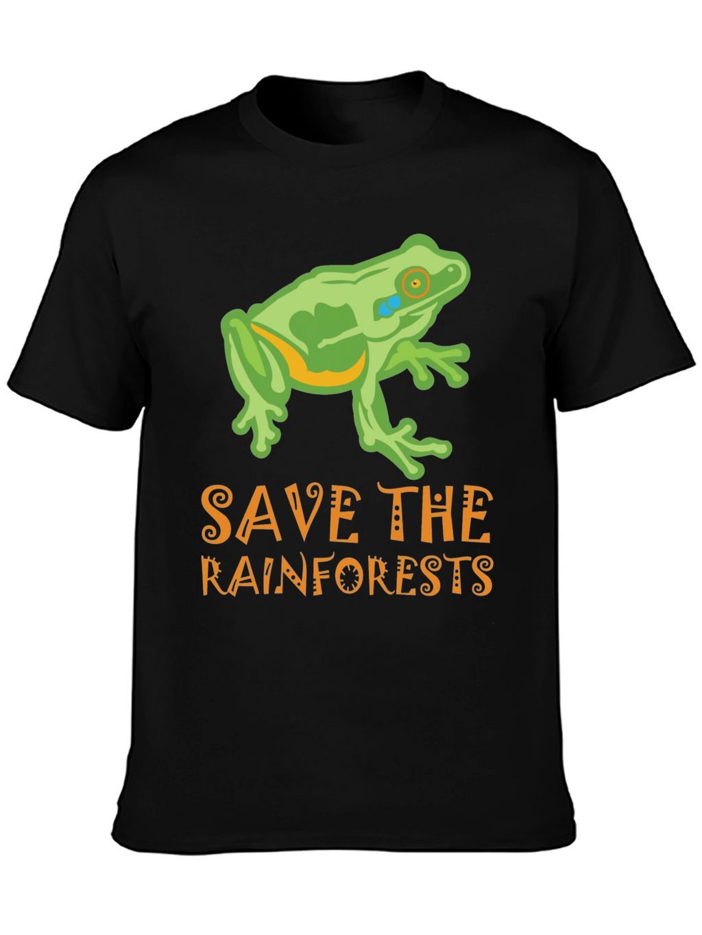 Save the Rainforests Frog Graphic Tee