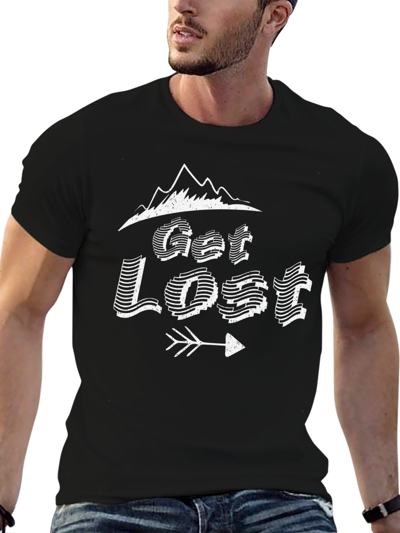 Get Lost Graphic T-Shirt