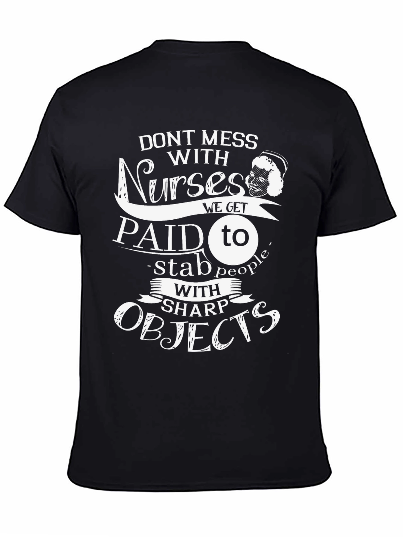 Nurses Sharp Objects Graphic T-Shirt