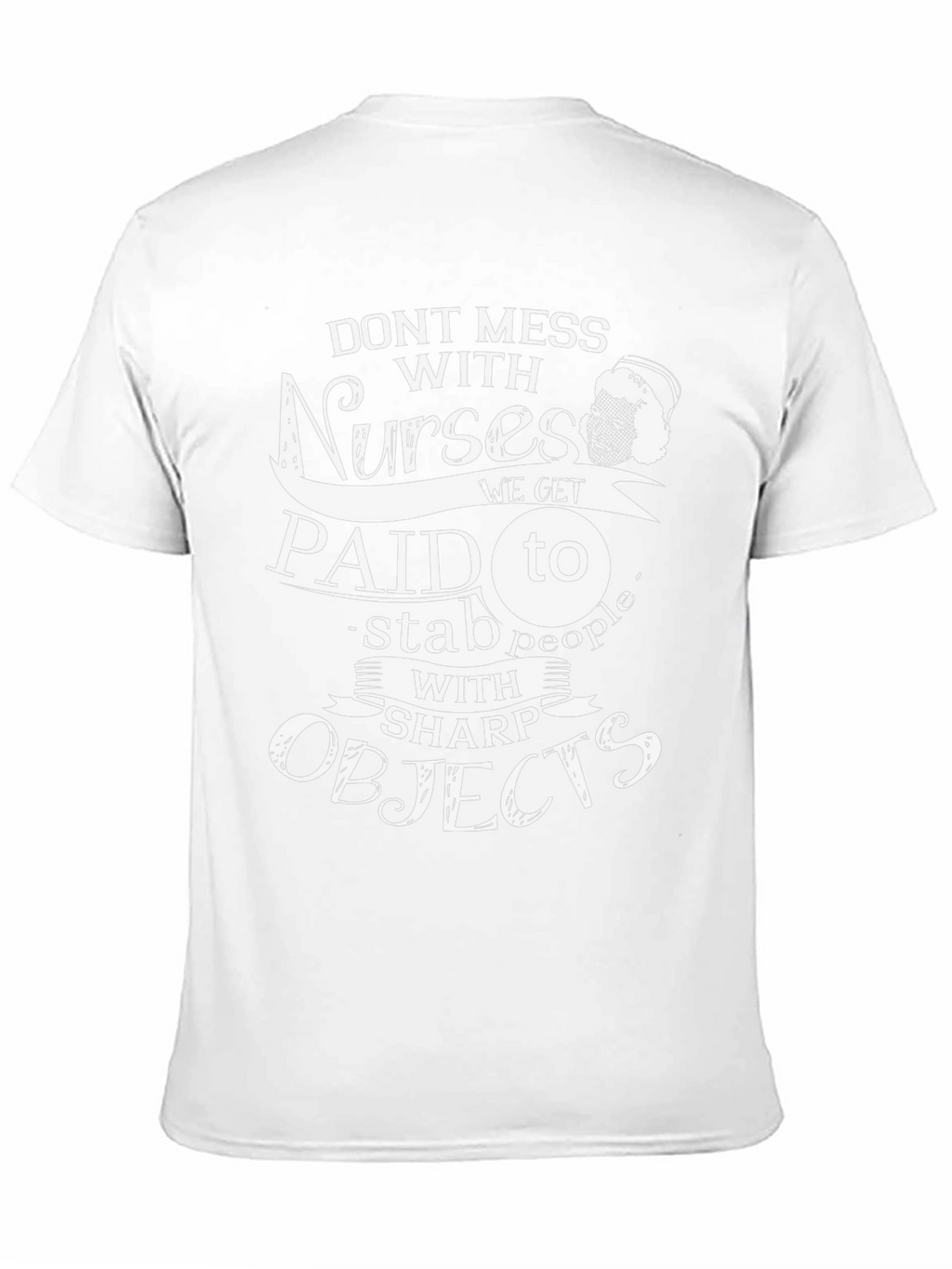 Nurses Sharp Objects Graphic T-Shirt