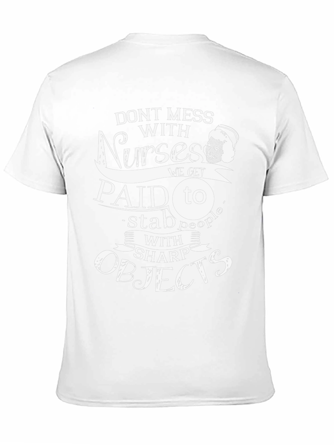 Nurses Sharp Objects Graphic T-Shirt