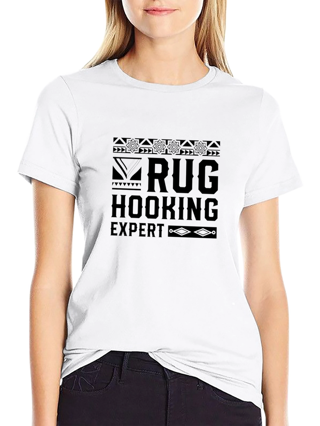 Rug Hooking Expert Black T-Shirt