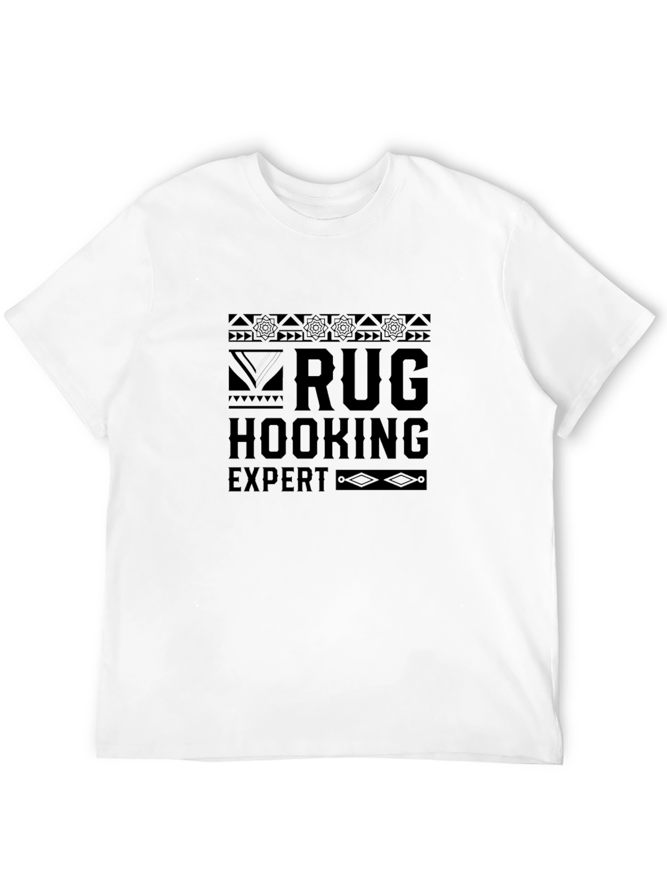 Rug Hooking Expert Black T-Shirt