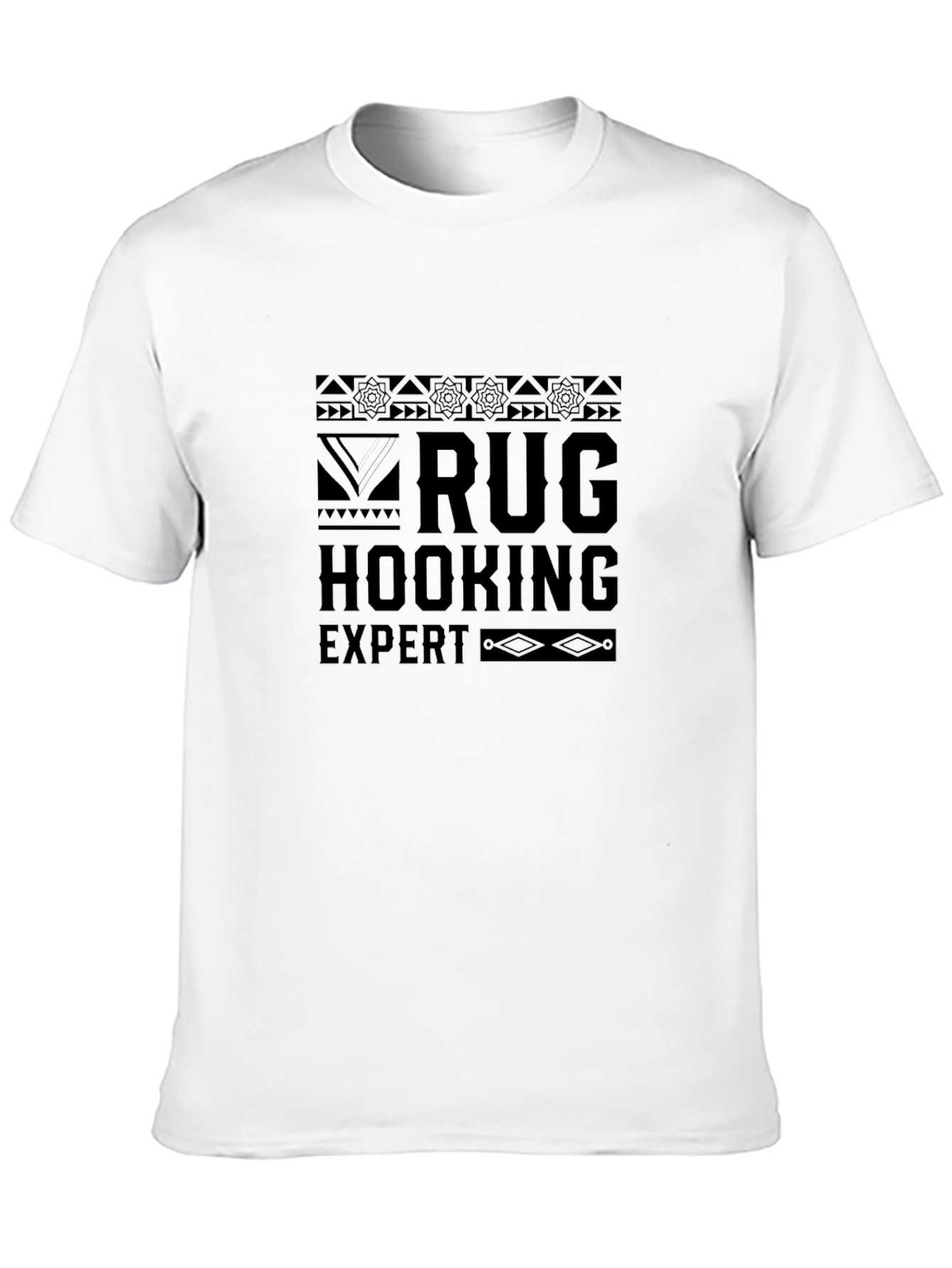 Rug Hooking Expert Black T-Shirt
