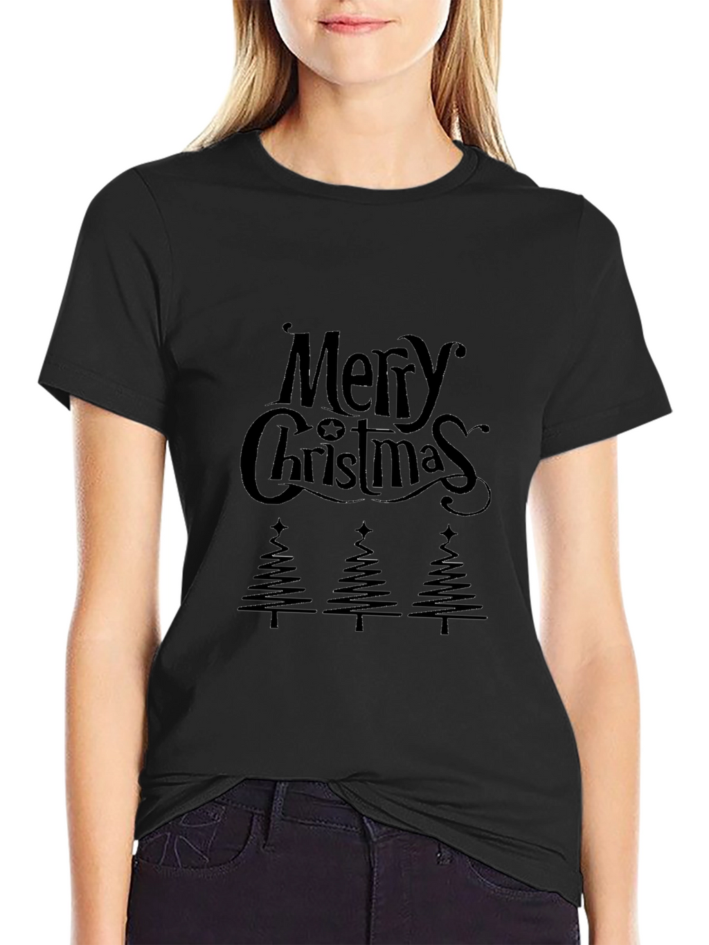 Merry Christmas Tree T-Shirt