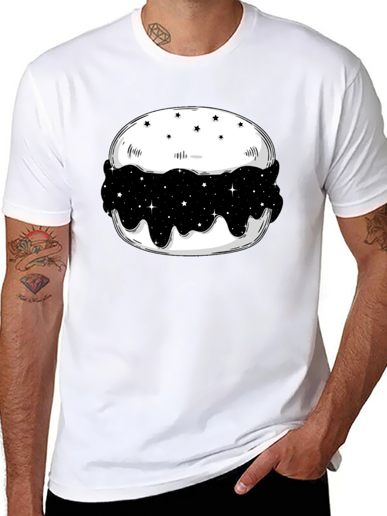 Cosmic Burger Graphic T-Shirt