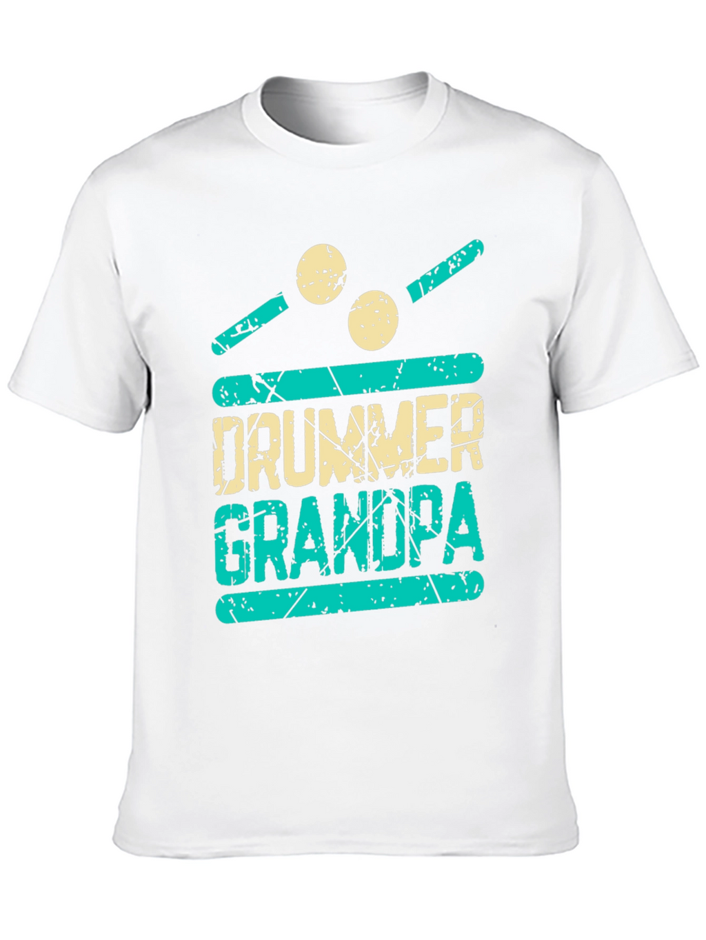 Drummer Grandpa Graphic Tee