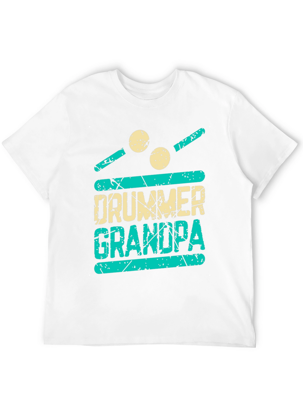Drummer Grandpa Graphic Tee
