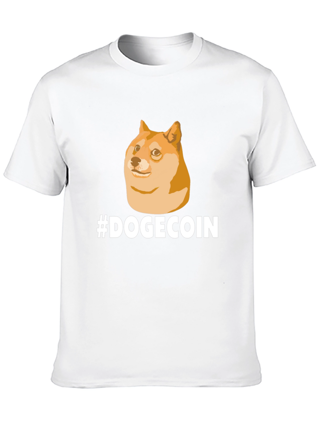 DogeCoin T-Shirt - Black Crypto Meme Tee