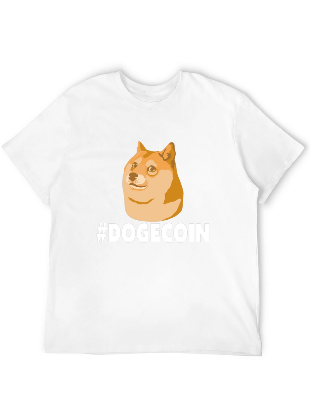 DogeCoin T-Shirt - Black Crypto Meme Tee