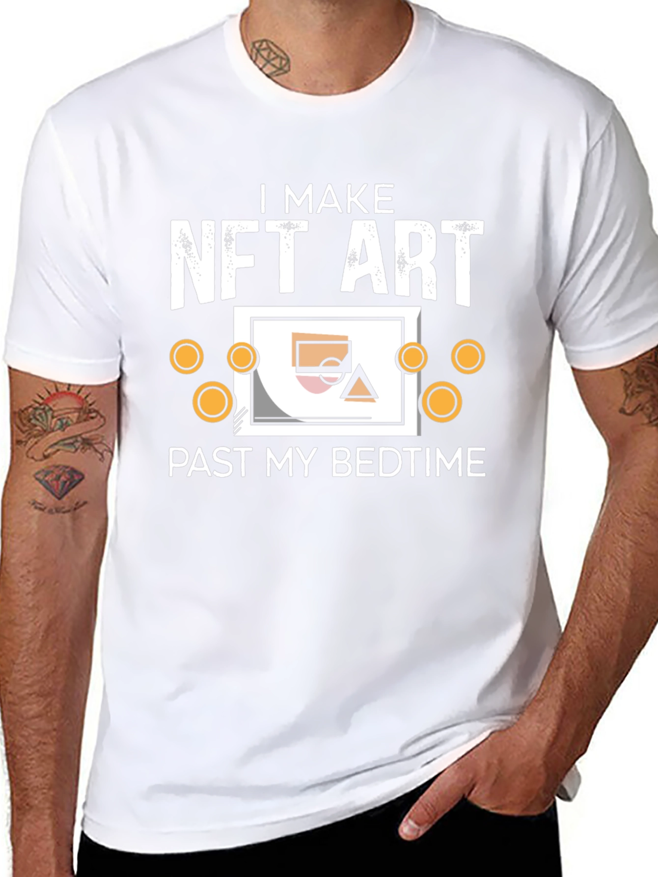 I Make NFT Art Past My Bedtime T-Shirt