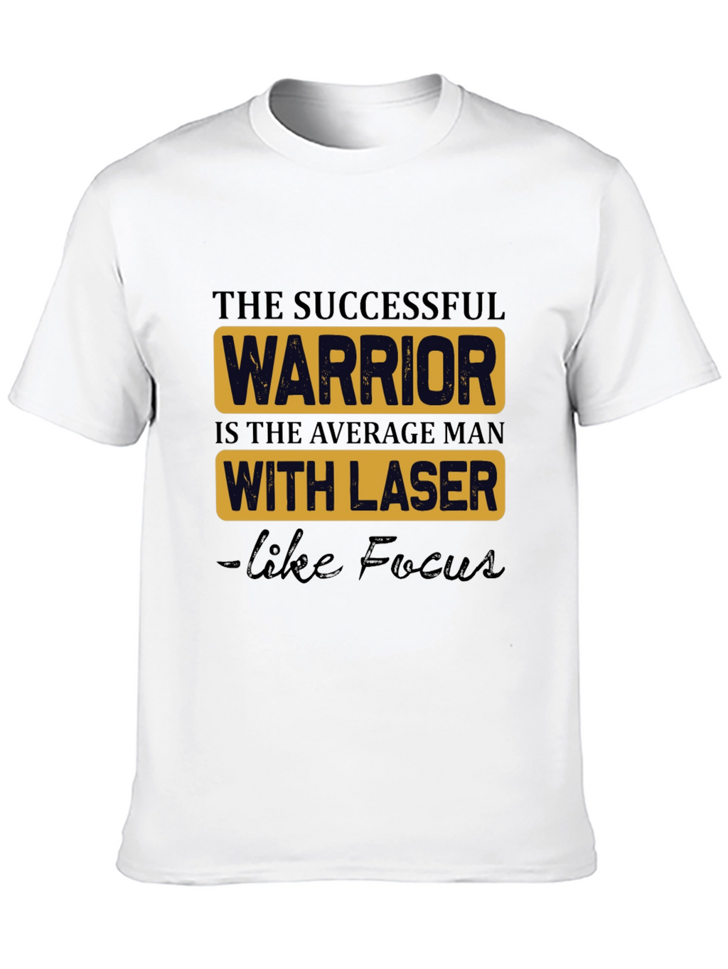 Successful Warrior Graphic Tee - Black