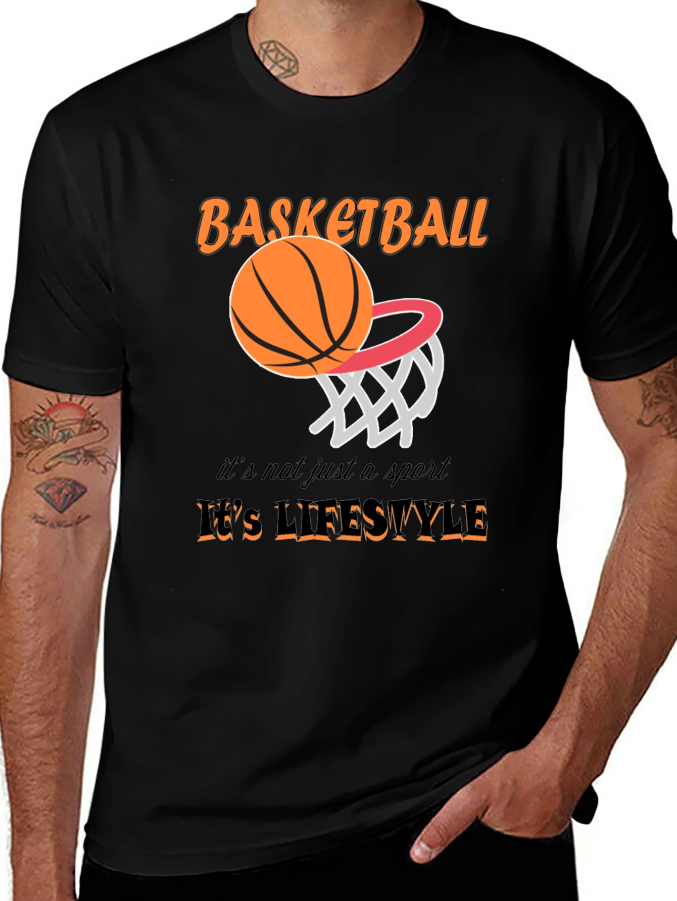 Basketball Lifestyle Graphic Tee
