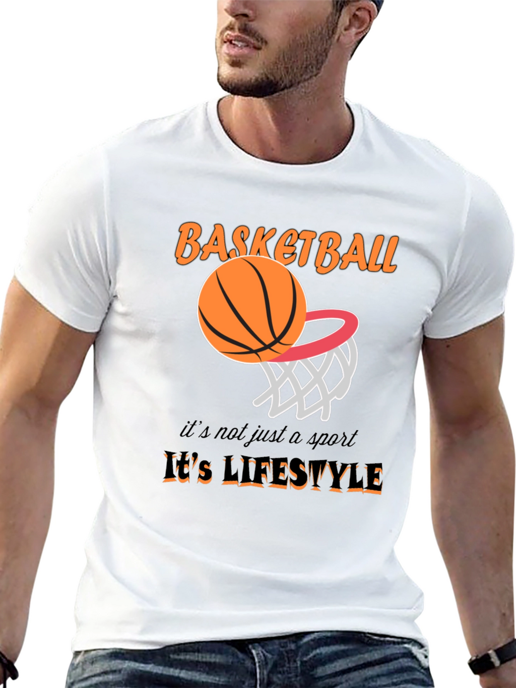 Basketball Lifestyle Graphic Tee