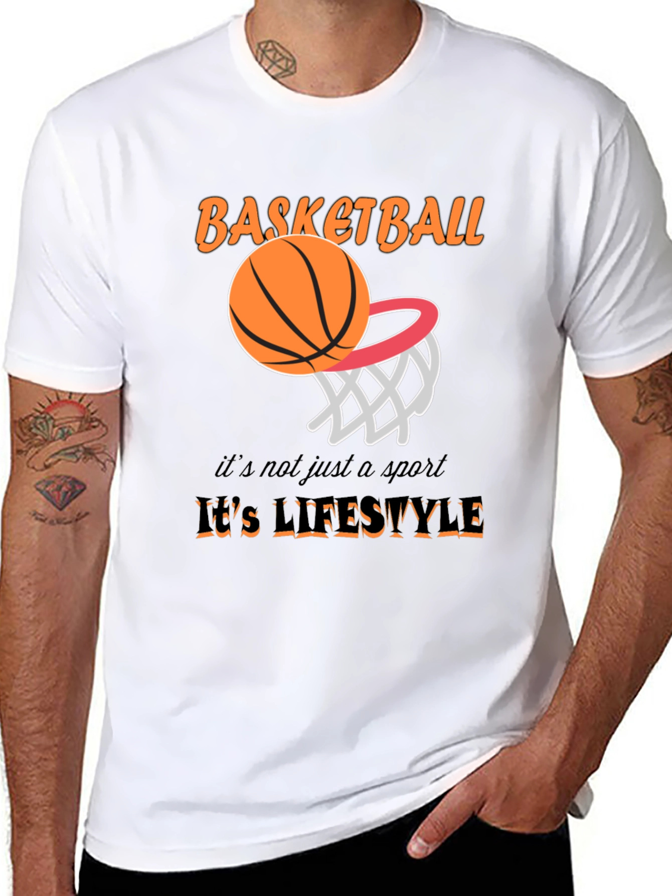 Basketball Lifestyle Graphic Tee