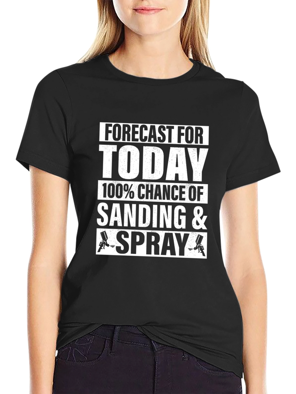 Sanding & Spray T-Shirt - Painters Forecast Today