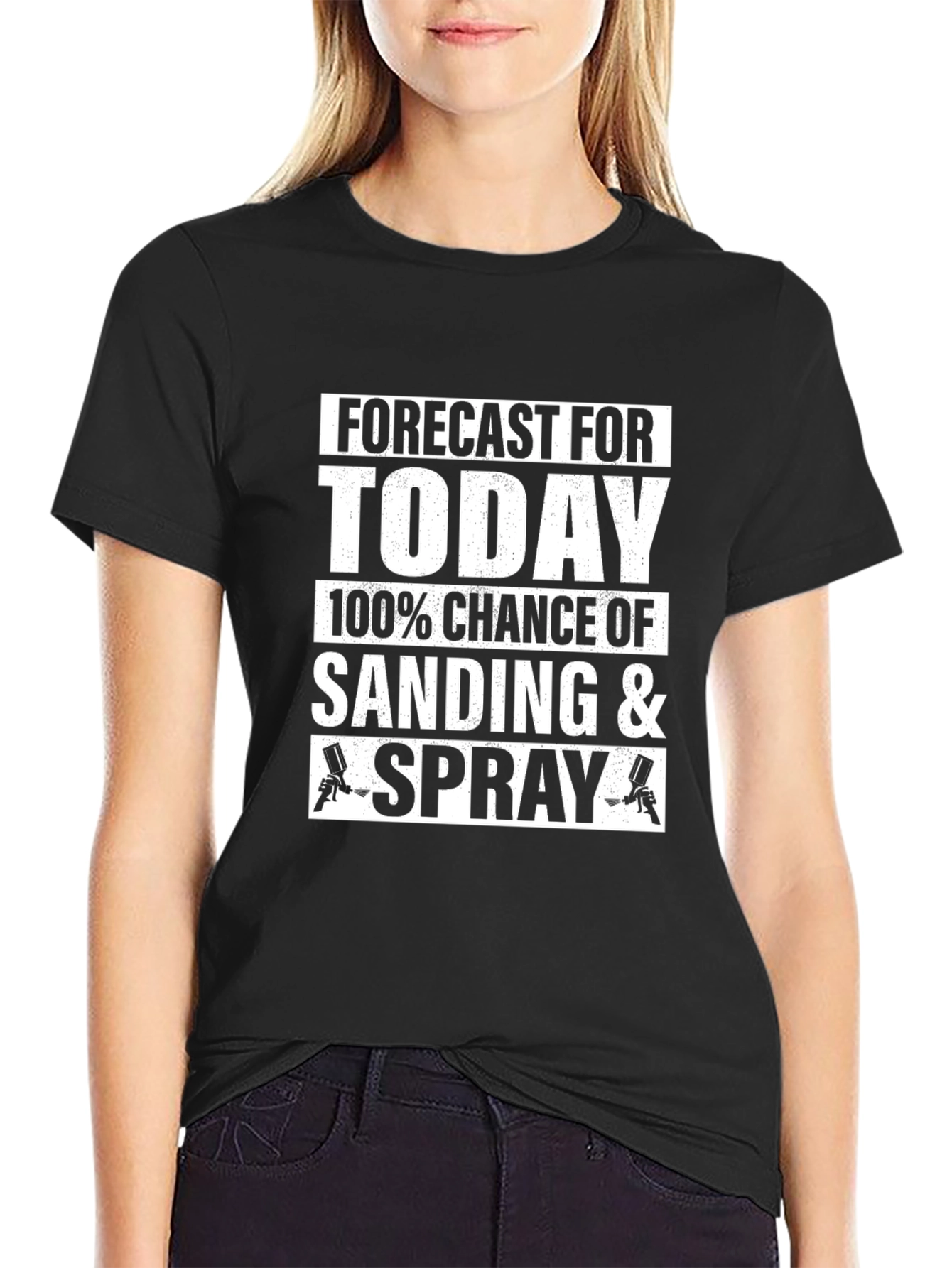 Sanding & Spray T-Shirt - Painters Forecast Today
