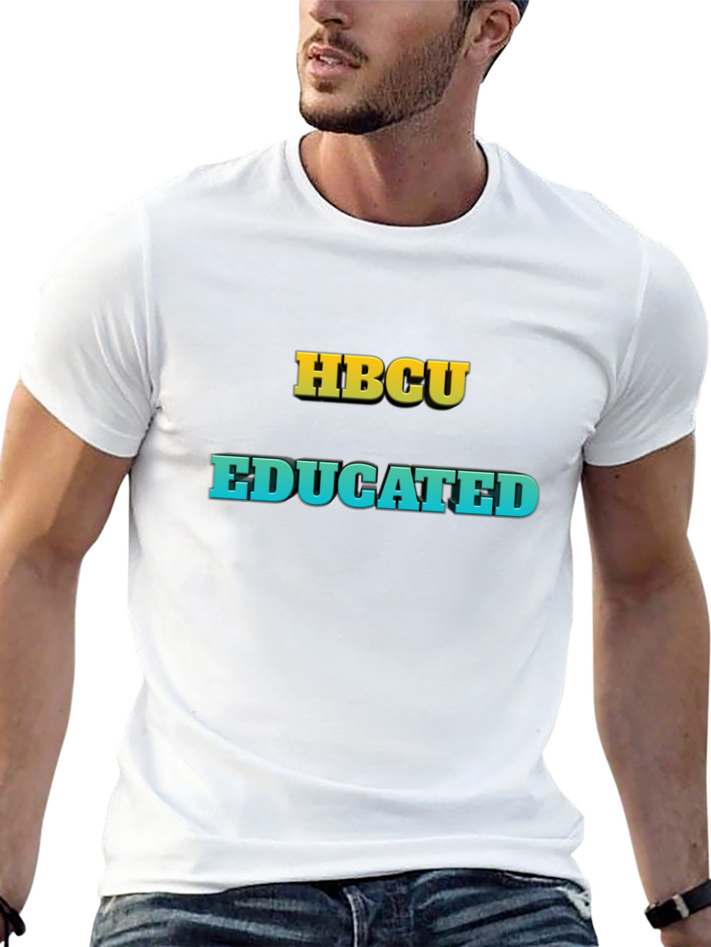 HBCU Educated Black T-Shirt