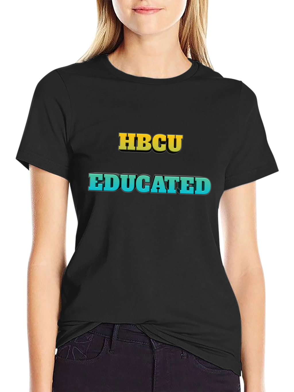 HBCU Educated Black T-Shirt