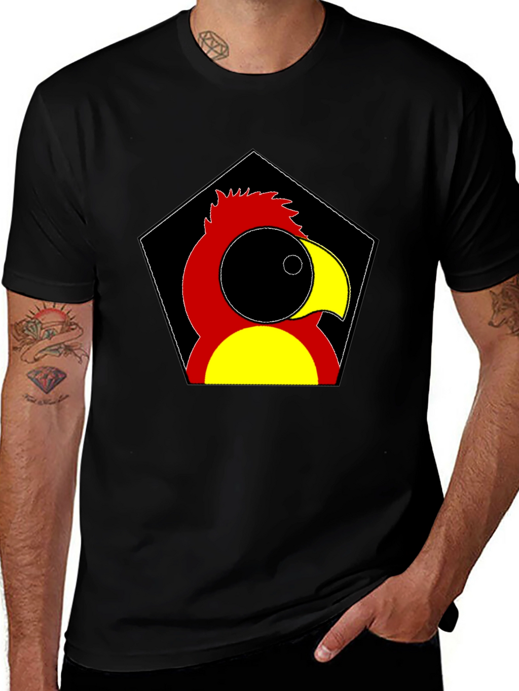 Bold Parrot Graphic Tee