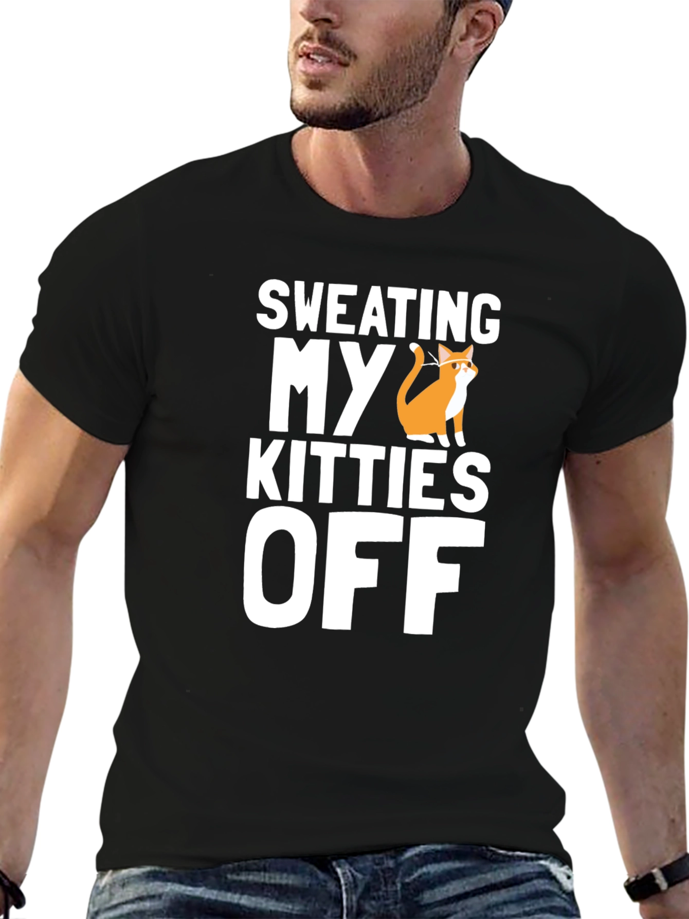 Sweating My Kitties Off T-Shirt