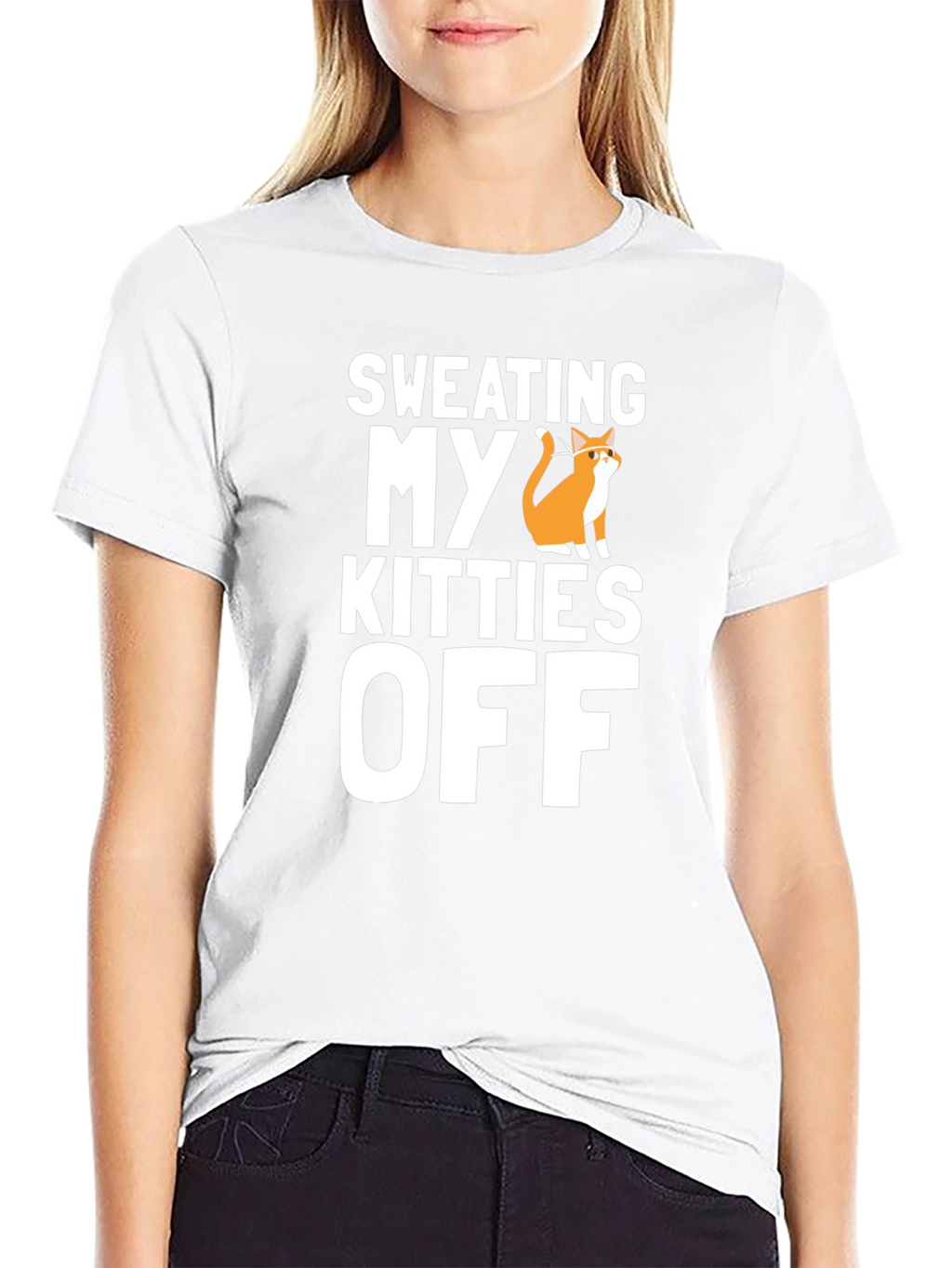 Sweating My Kitties Off T-Shirt