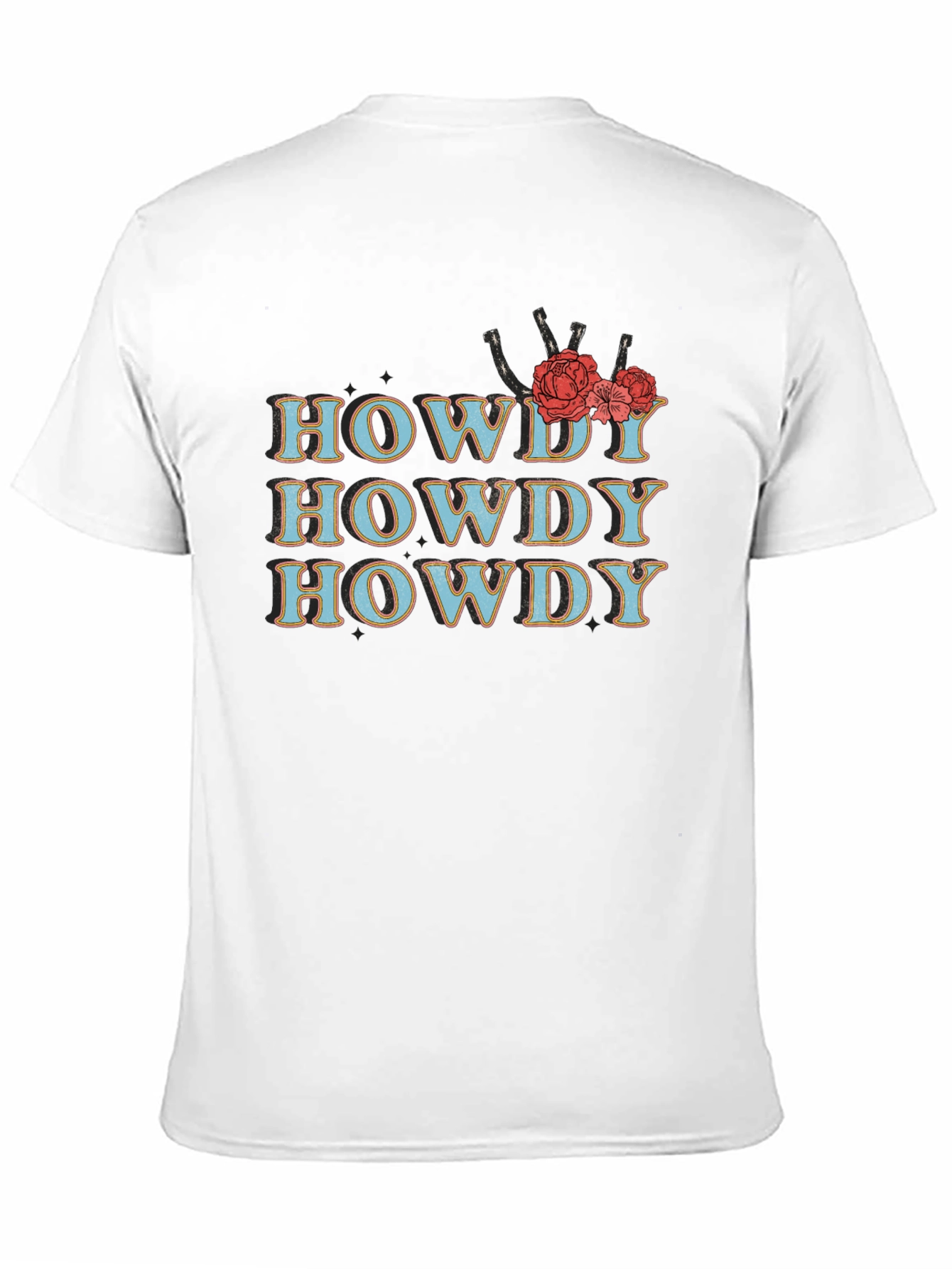 Howdy Floral Graphic T-Shirt - Western Style Tee