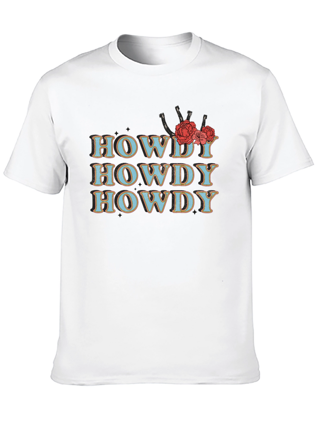 Howdy Floral Graphic T-Shirt - Western Style Tee