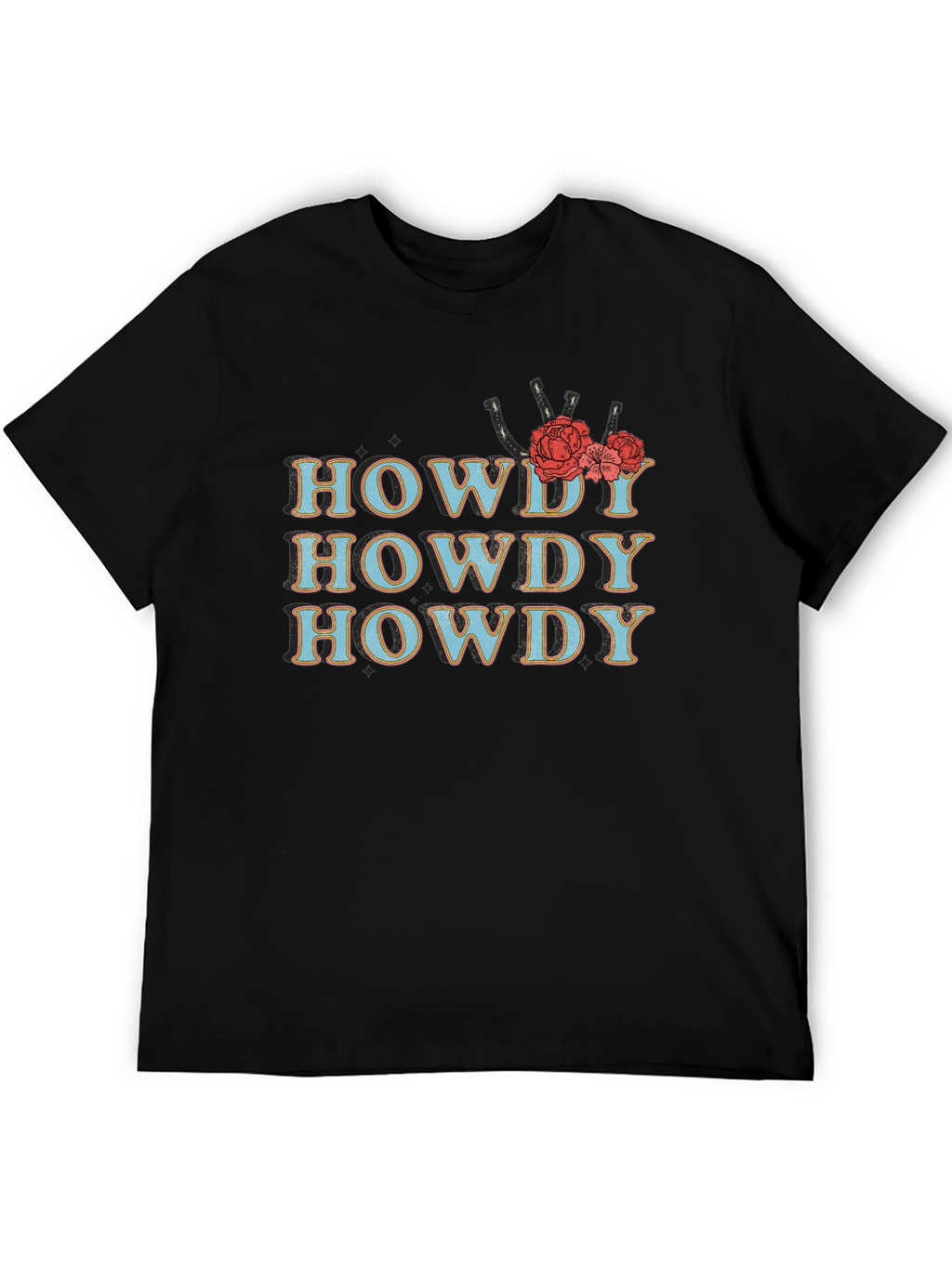 Howdy Floral Graphic T-Shirt - Western Style Tee