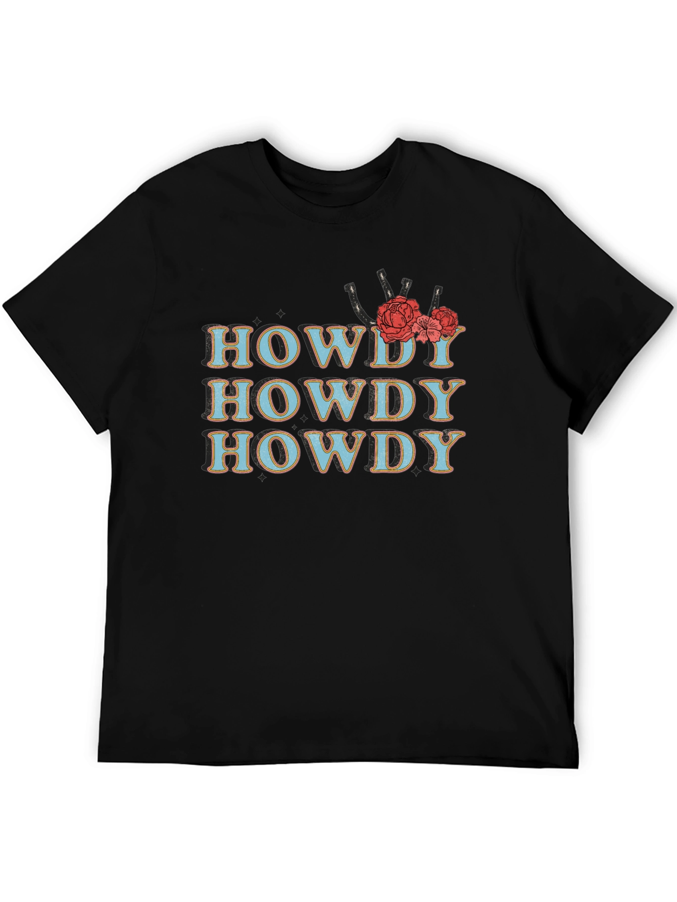 Howdy Floral Graphic T-Shirt - Western Style Tee
