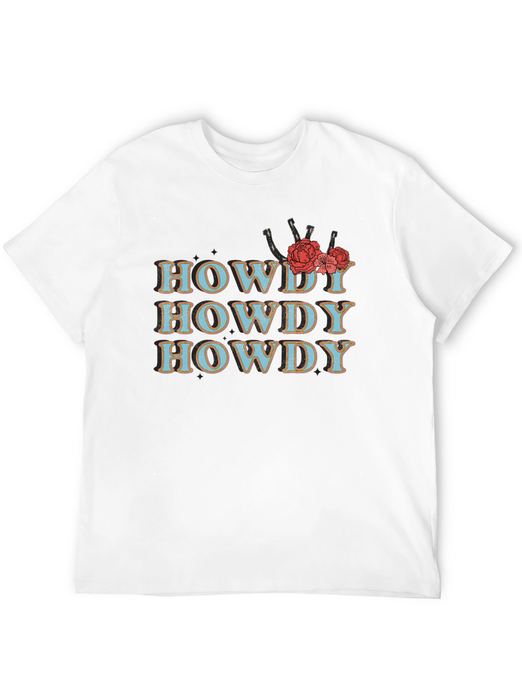 Howdy Floral Graphic T-Shirt - Western Style Tee