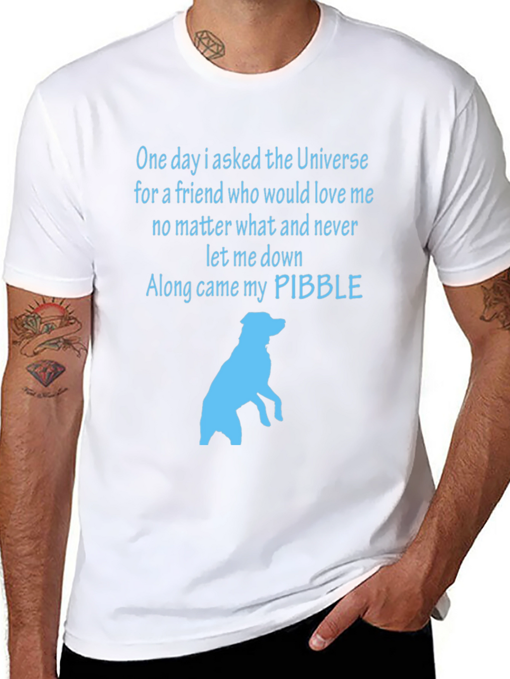 Pibble Lover T-Shirt - Universe Friend