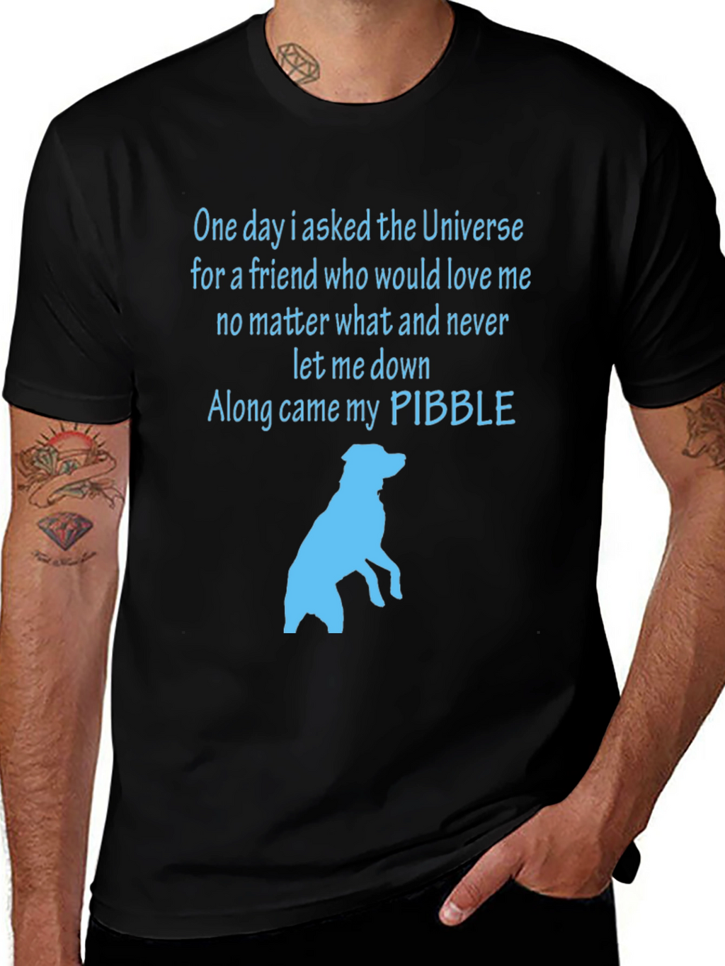 Pibble Lover T-Shirt - Universe Friend