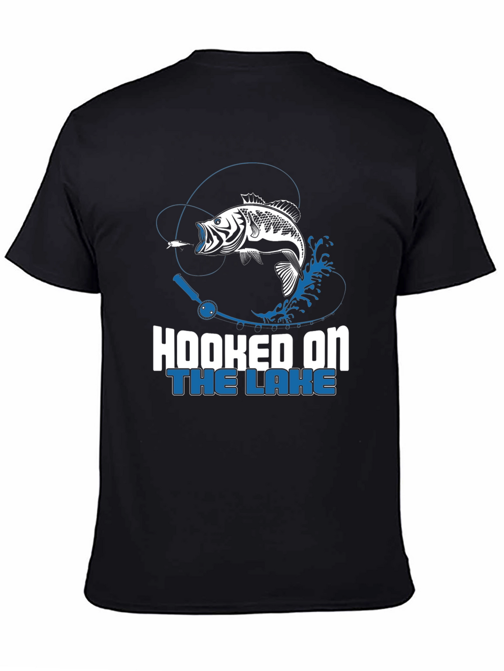 Hooked on the Lake Fishing T-Shirt
