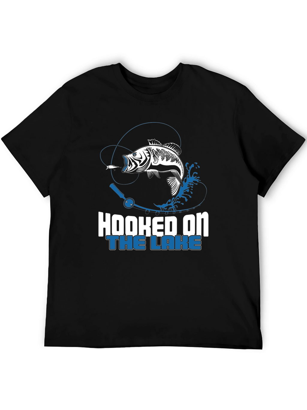 Hooked on the Lake Fishing T-Shirt