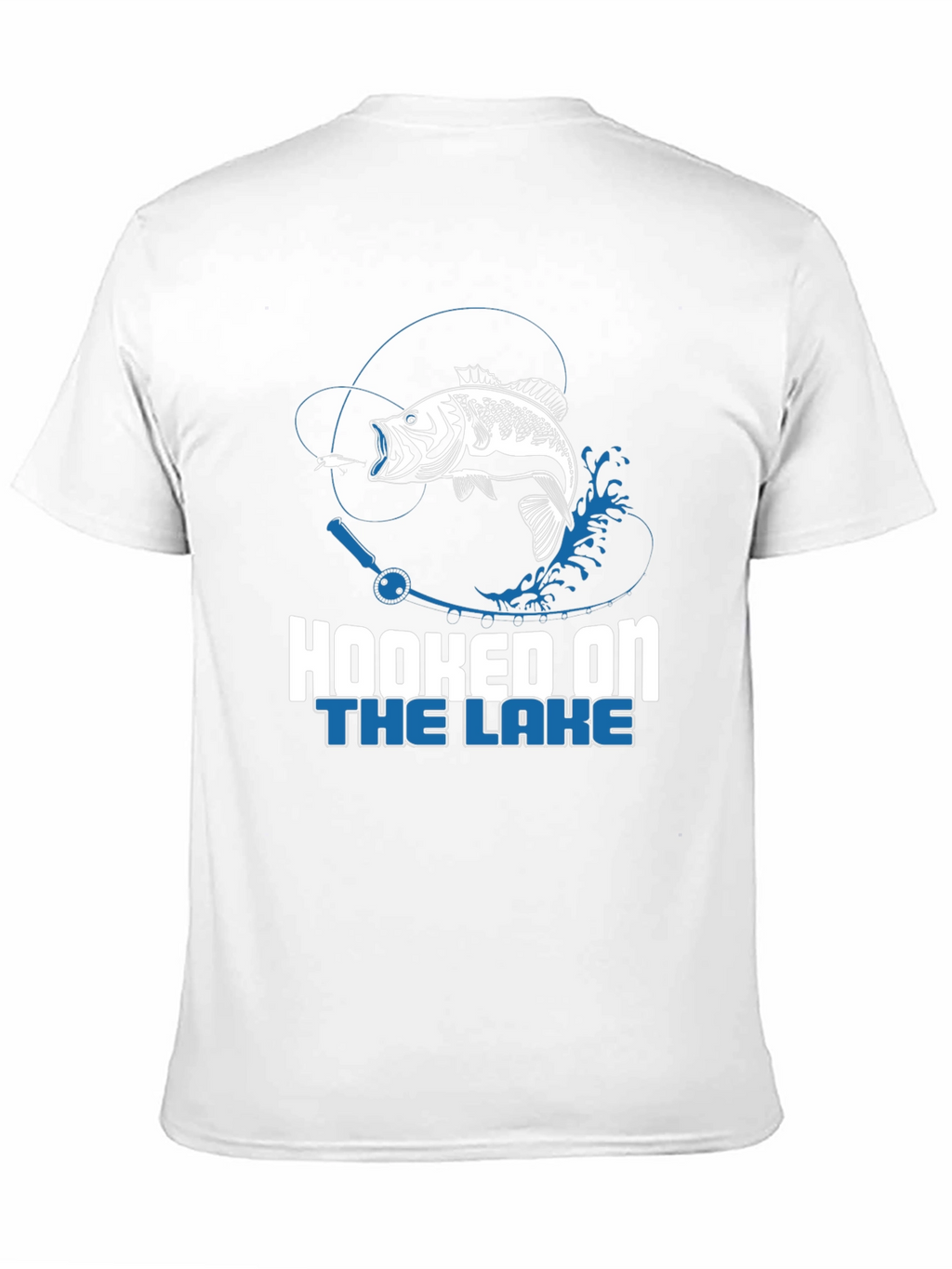 Hooked on the Lake Fishing T-Shirt