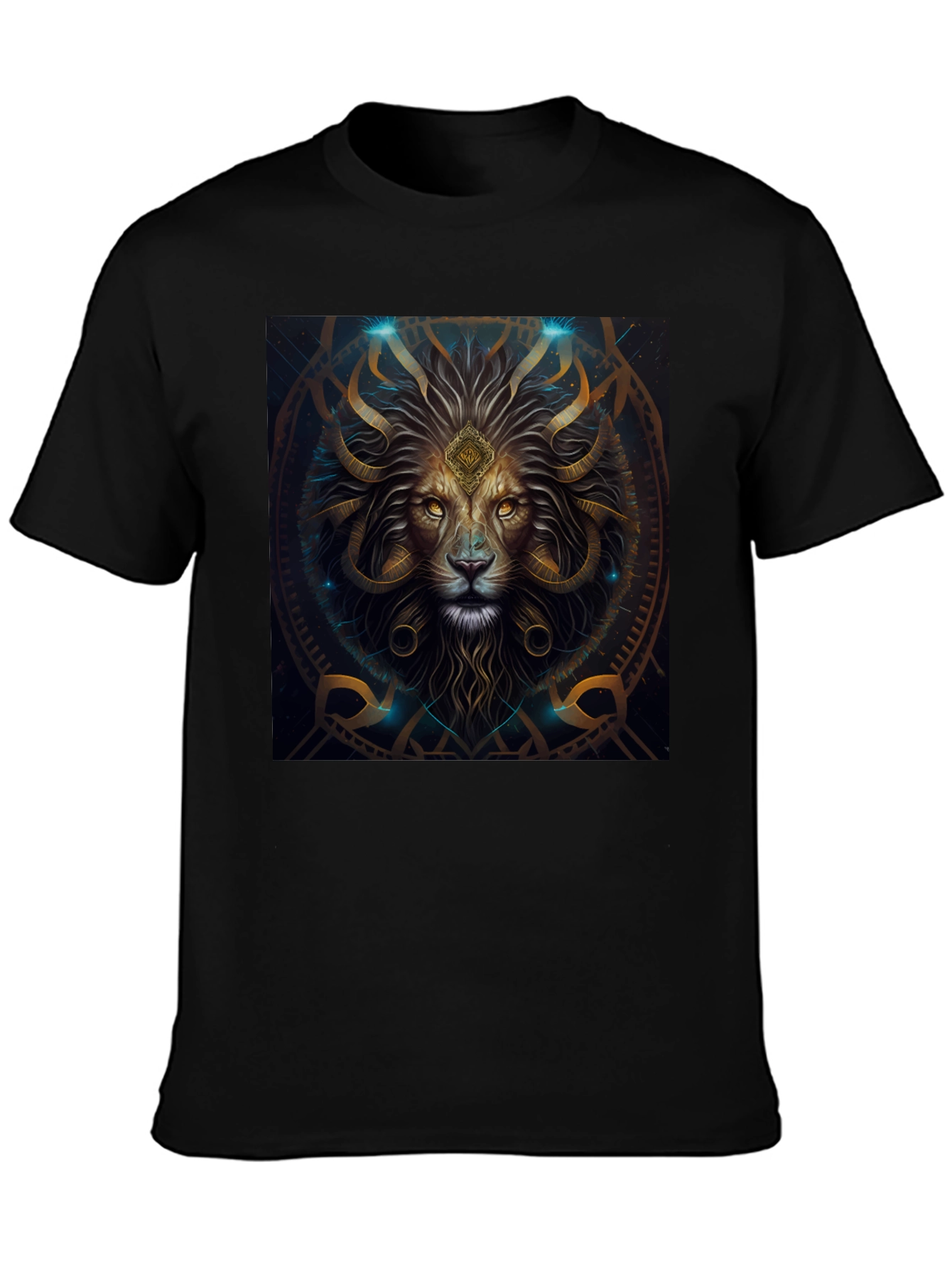 Lion King Graphic Tee - Stylish Artistic Design