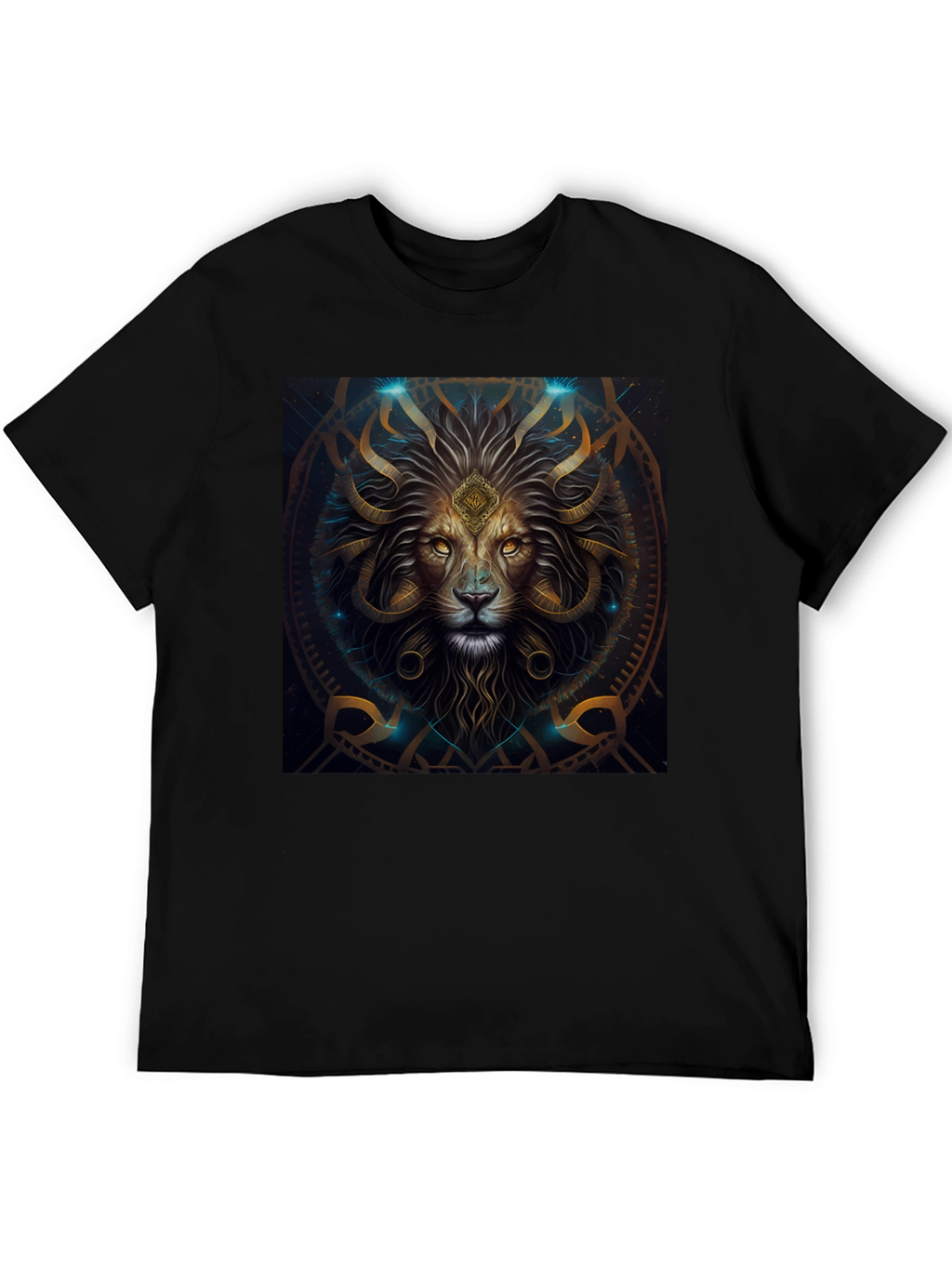 Lion King Graphic Tee - Stylish Artistic Design