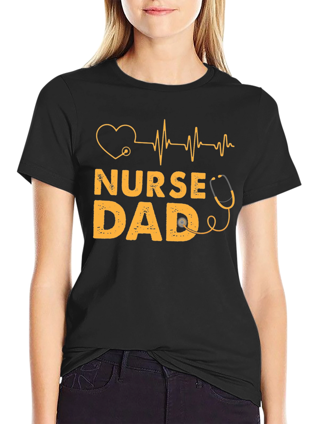 Nurse Dad T-Shirt - Gift for Nursing Fathers