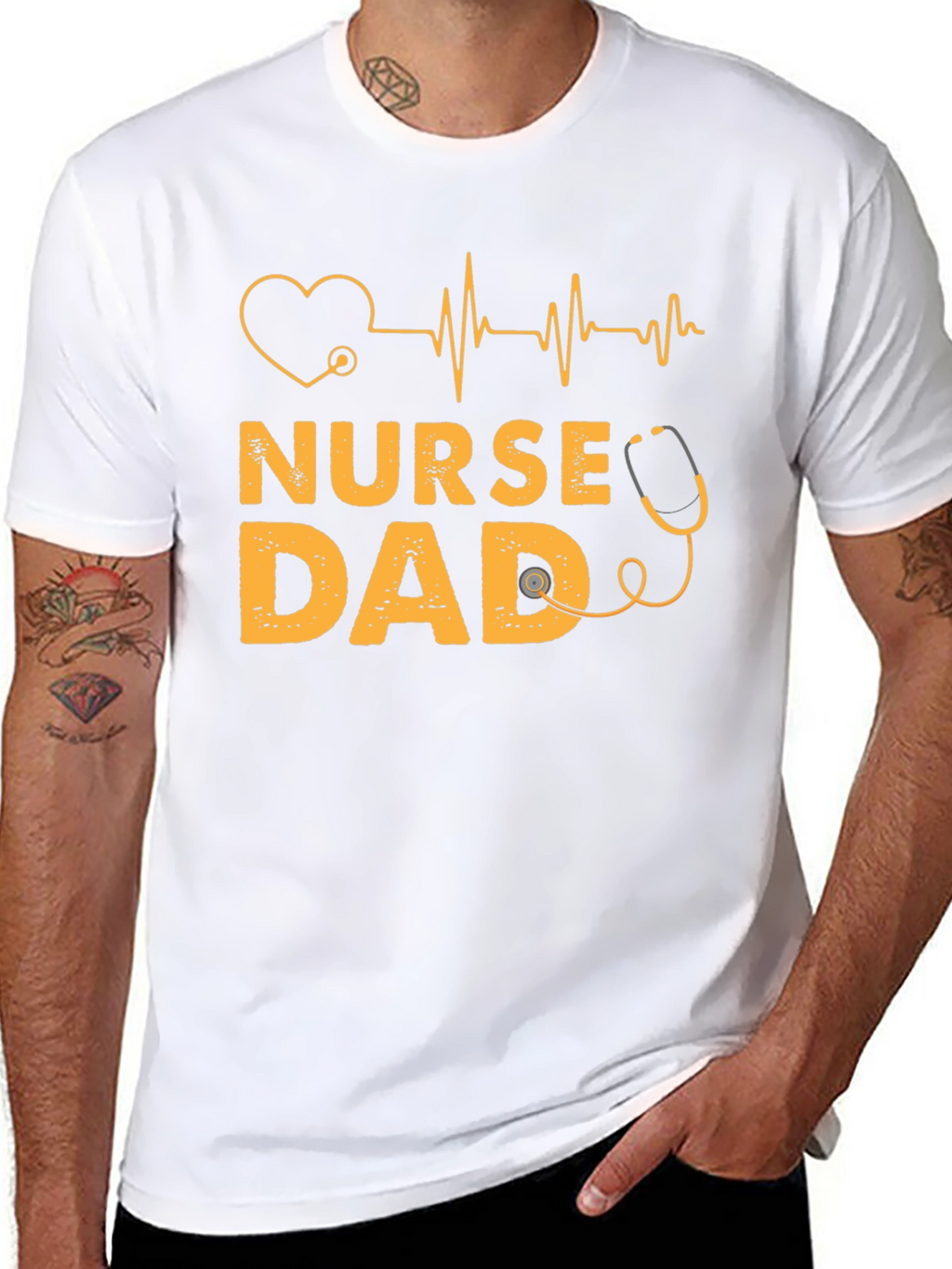 Nurse Dad T-Shirt - Gift for Nursing Fathers
