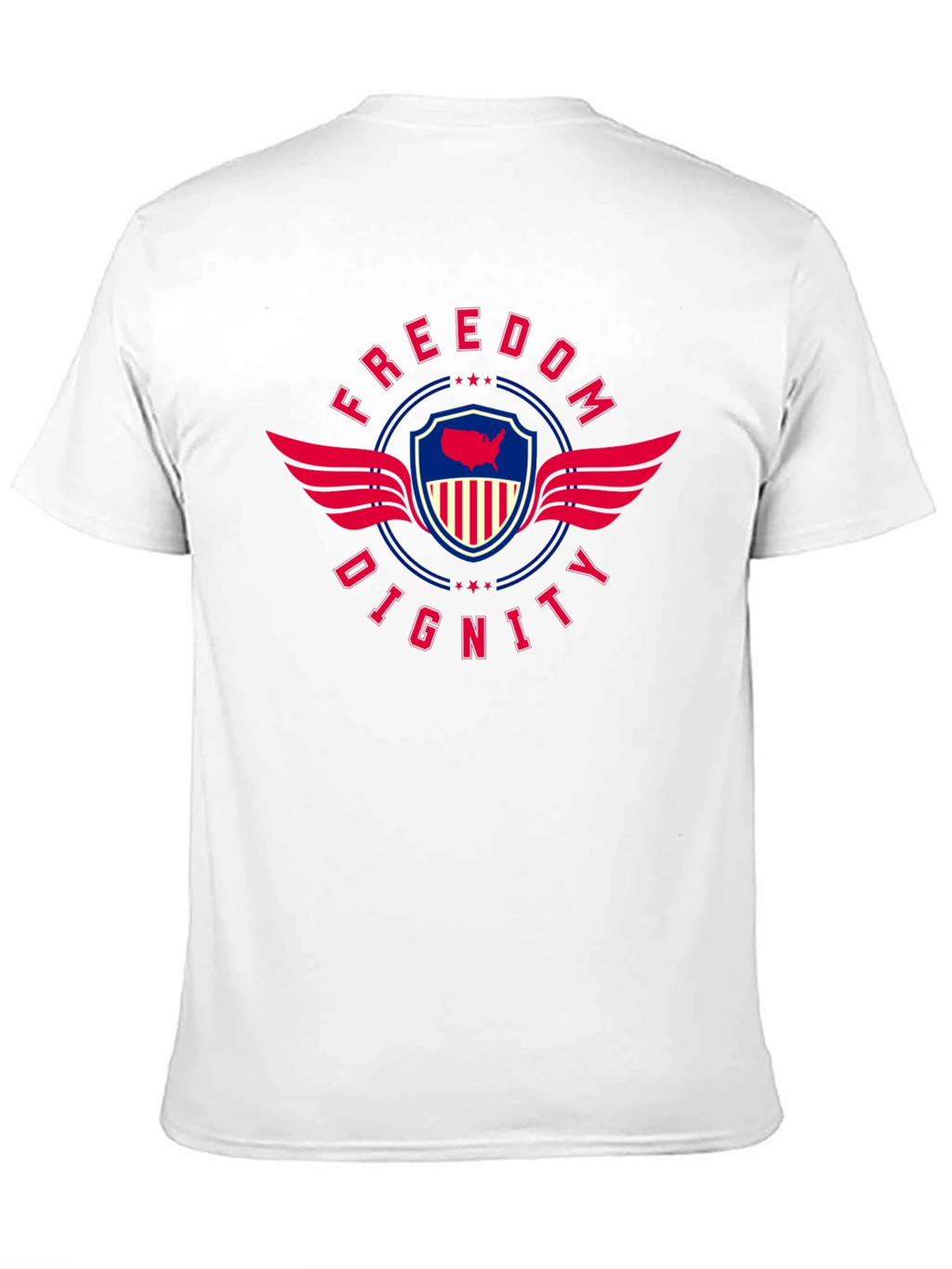 Freedom Dignity Patriotic Graphic Tee