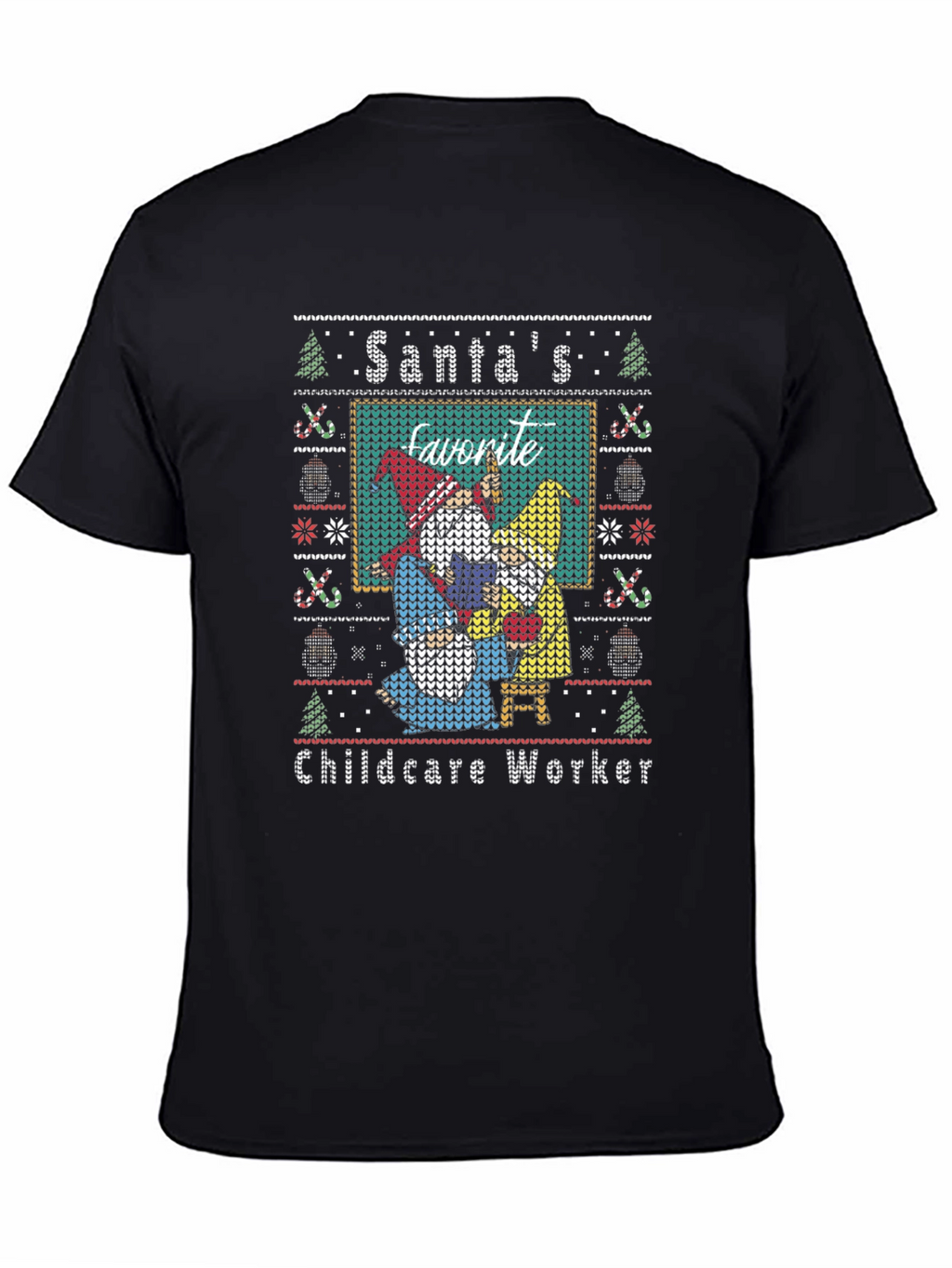 Santas Favorite Childcare Worker T-Shirt