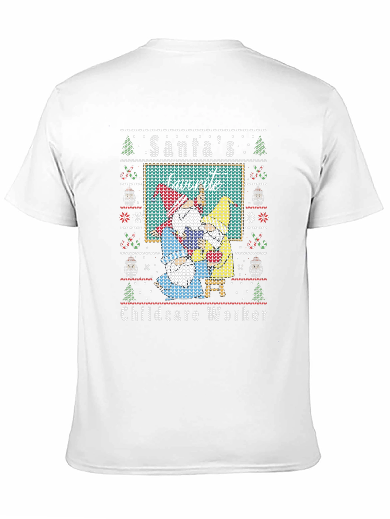 Santas Favorite Childcare Worker T-Shirt