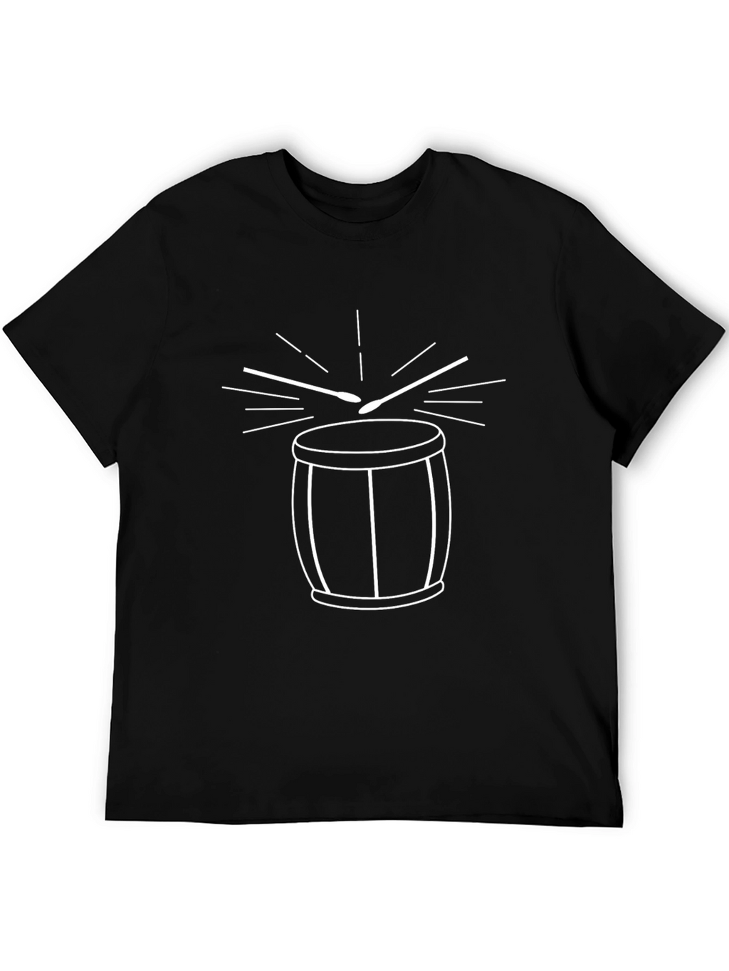 Drum Graphic Tee - Musician T-Shirt