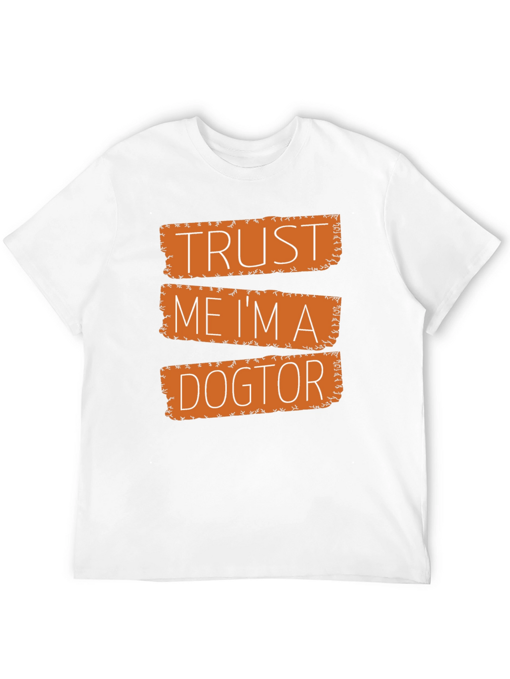Trust Me Im a Dogtor Black Graphic T-Shirt